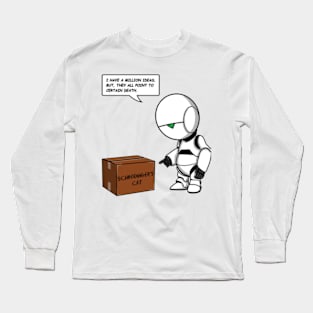 Pessimist Android Long Sleeve T-Shirt